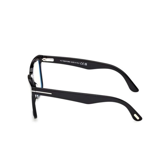 New Tom Ford FT6069-B 001 Black Clip-On Sunglasses and Black Frame Eyeglasses main image 7